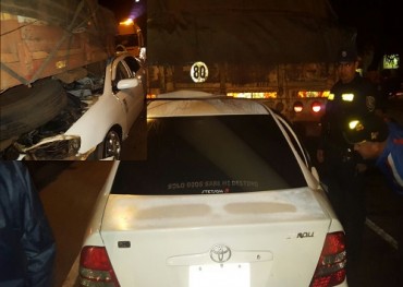 Policía sufre accidente y está muy grave
