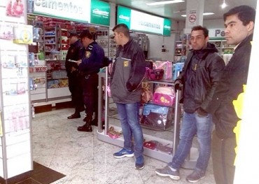 Farmacia asaltada en franco 