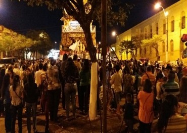 Concepcioneros se manifestaron en repudio a ataques del EPP