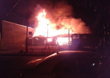 Incendio consume vivienda del barrio Ciudad Nueva