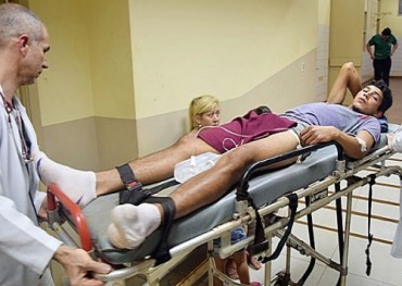 Baleado cuando intentaba cazar palomas