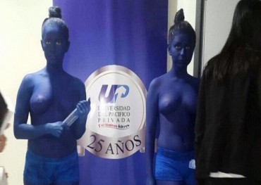 Fotografía de cuerpos pintados sacudió las redes sociales 