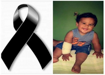 Niño de 1 año muere aplastado por furgoneta de su tío