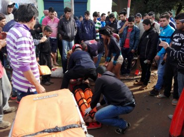 Alocada disputa acaba en accidente