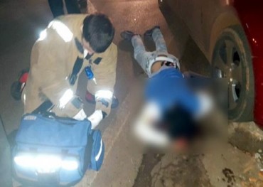 Hombre queda grave tras ser apuñalado en el pecho