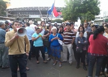 Riña en la movilización