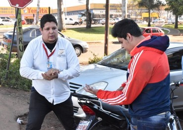 Supuesto periodista causa accidente por imprudencia